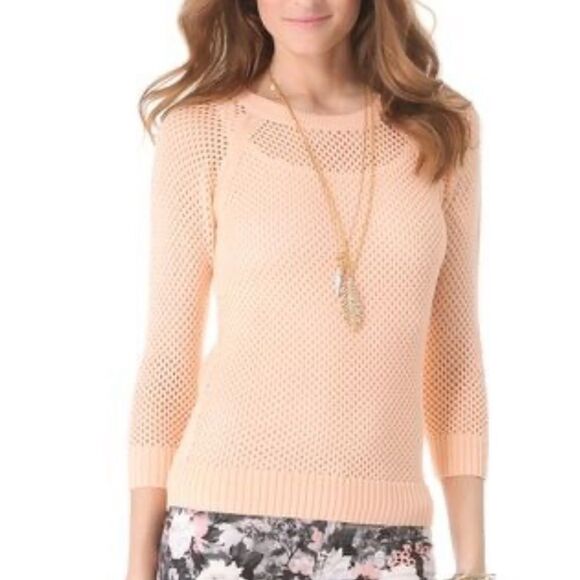 CLUB MONACO Sydney Sweater in Cantaloupe-L - Picture 1 of 7